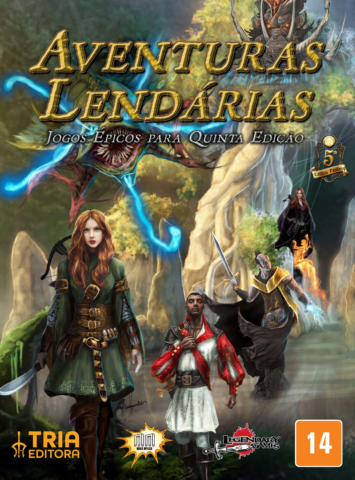 Aventuras Lendárias – Jogos Épicos para Quinta Edição (impresso) - Tria  Editora