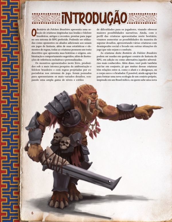 Bestiário do Folclore Brasileiro (PF2) (impresso) - Imagem 4