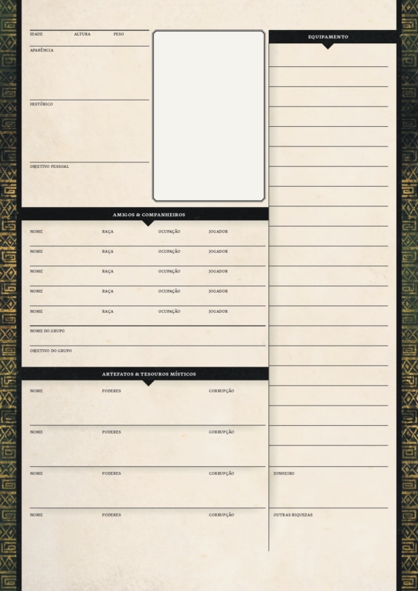 Symbaroum - Ficha de Personagem (PDF) - Imagem 2