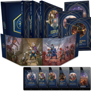 Cosmere RPG: Guerra das Tempestades - Pacote com todos os livros + escudo do mestre (impresso + PDF gratuito)