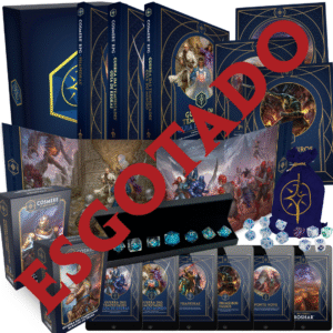 Cosmere RPG: Guerra das Tempestades - Pacote Completo com Dados de Luxo