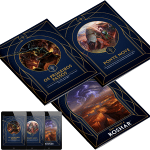 Cosmere RPG: Guerra das Tempestades - Pacote com os livros extras (impresso + PDF gratuito)