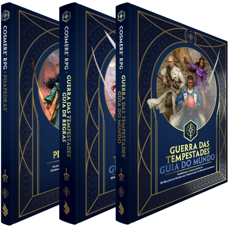 Cosmere RPG: Guerra das Tempestades – Pacote com todos os livros ...