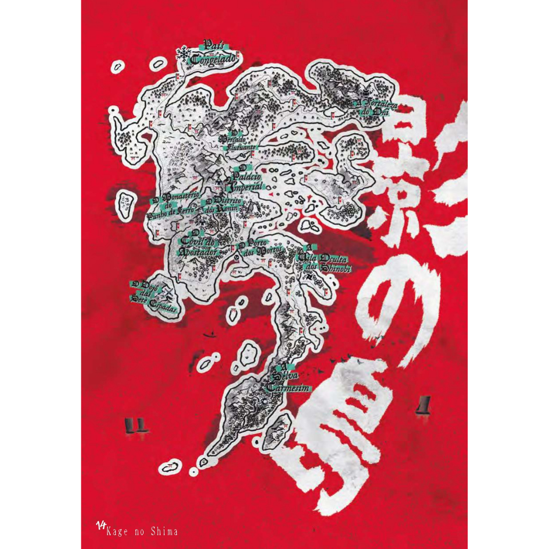 ronin mapa tecido