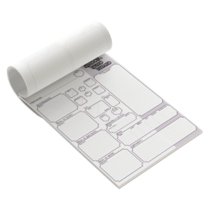 Shadow of the Weird Wizard - Bloco de Fichas (impresso)