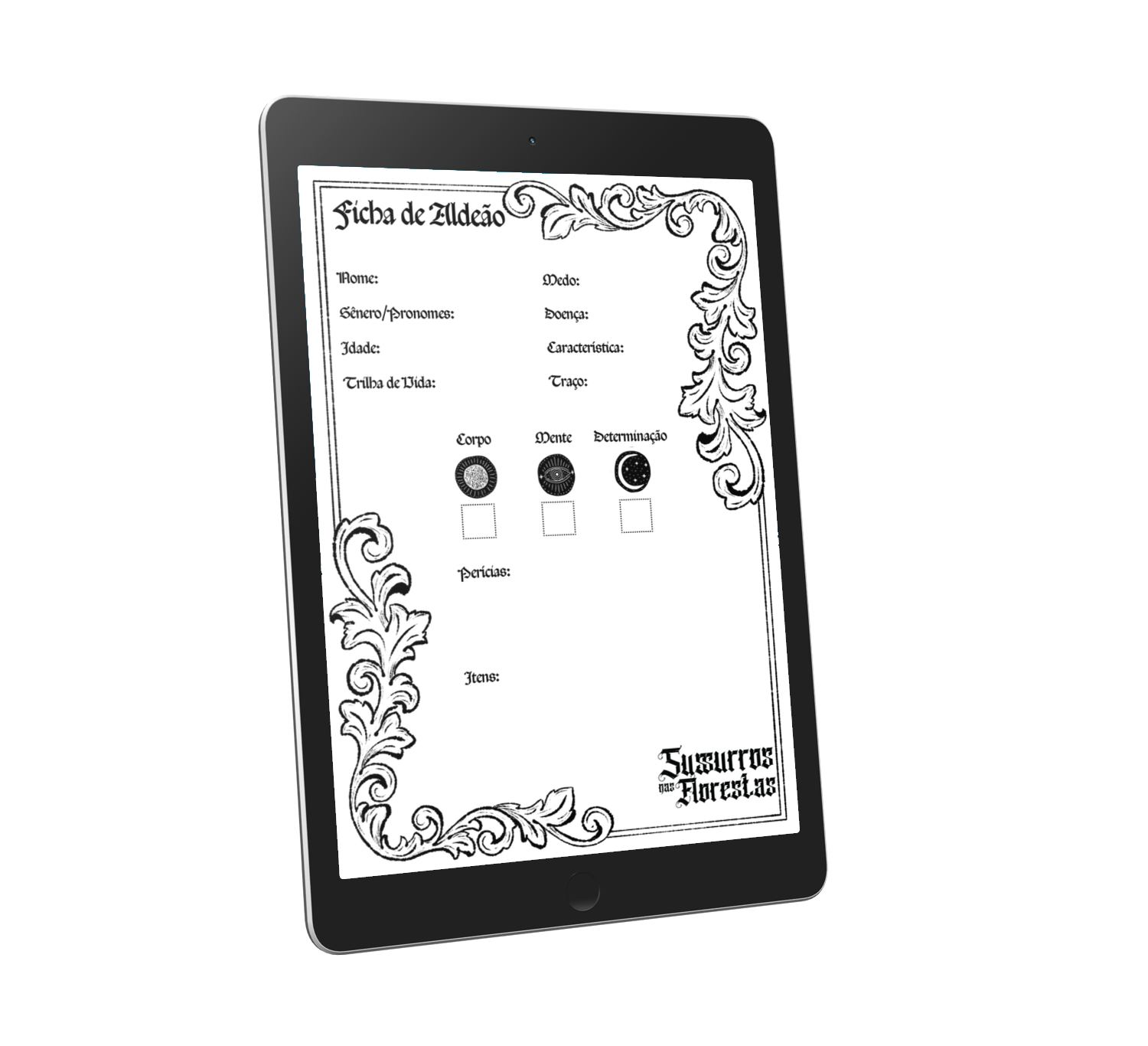 sussurros ficha tablet lado