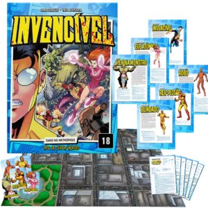 Invencível: Caos na Metrópole - Conjunto de Aventura (impresso + PDF gratuito)
