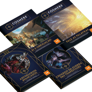 Cosmere RPG: Guerra das Tempestades - Pacote Novos Suplementos (impresso + PDF gratuito)