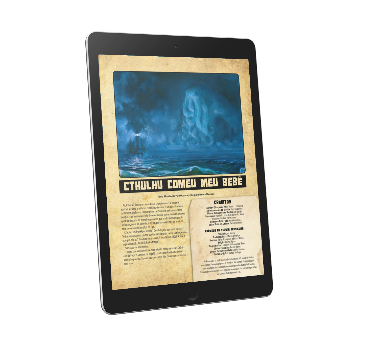 punk cthulhu bebe tablet lado